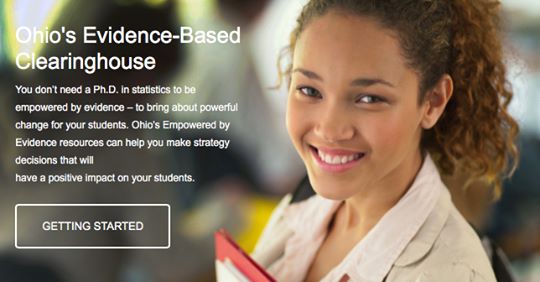 OHEducation's tweet photo. Great news for educators looking for new strategies! There’s a new tool available that may help better support students with diverse needs; thus, better enabling success for all students.

Check out the Ohio’s Evidence-Based Clearinghouse now: https://t.co/xLu3tDgPUE #OhioEd https://t.co/tjlguI1qCa