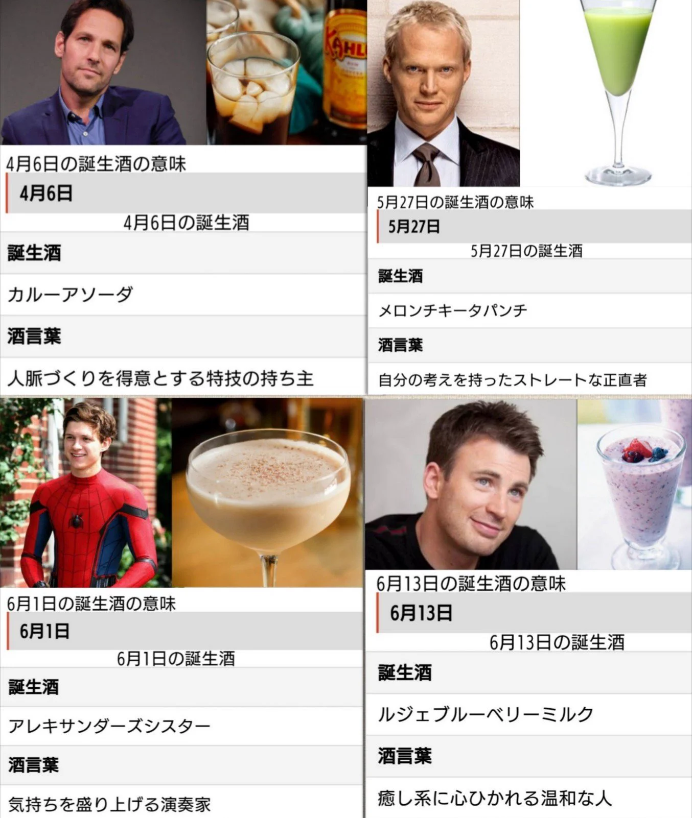 ああ〜、なんてステキな言葉、誕生酒！毎日が酒浸りwあなたの誕生酒はなんですか？