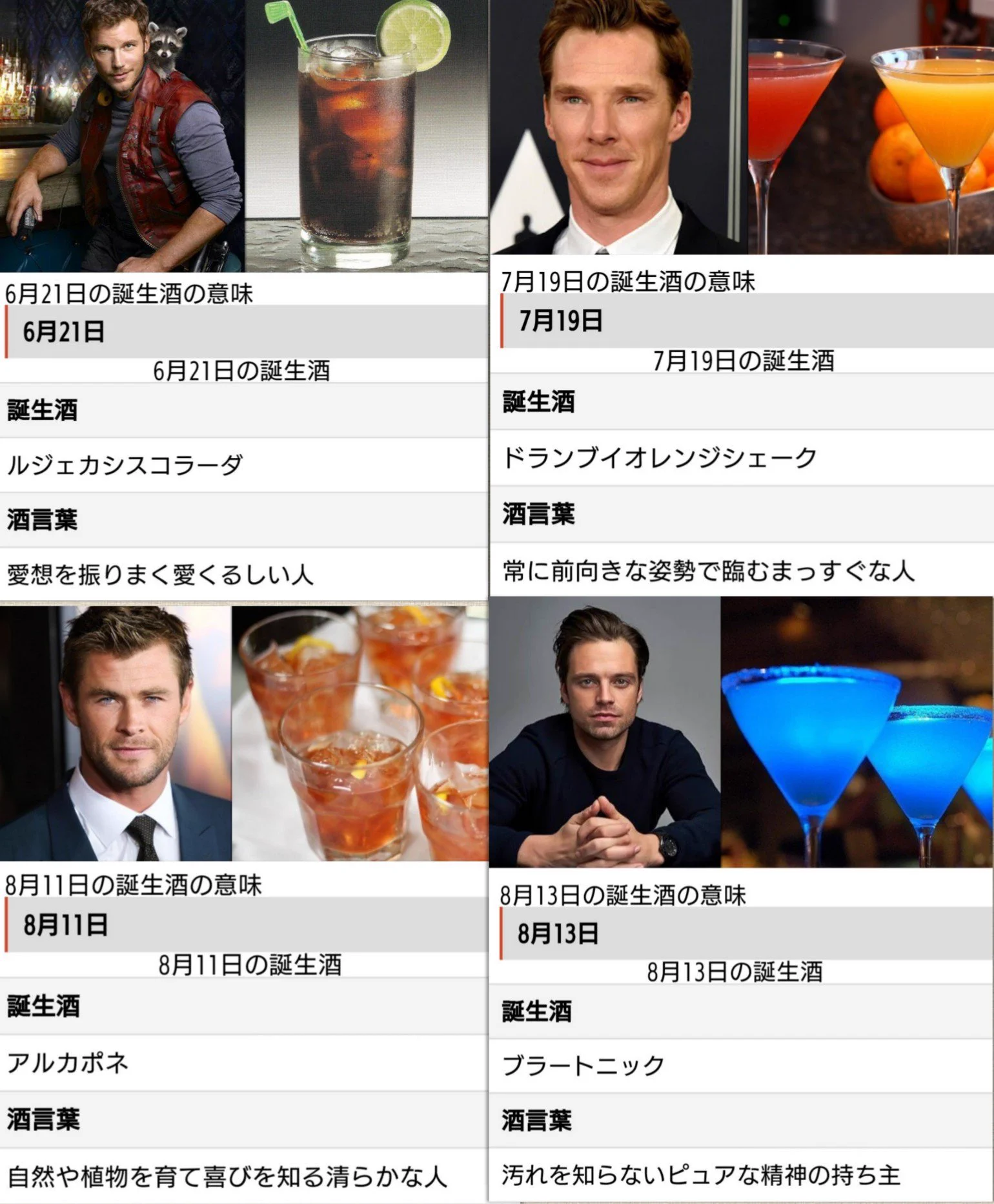 ああ〜、なんてステキな言葉、誕生酒！毎日が酒浸りwあなたの誕生酒はなんですか？