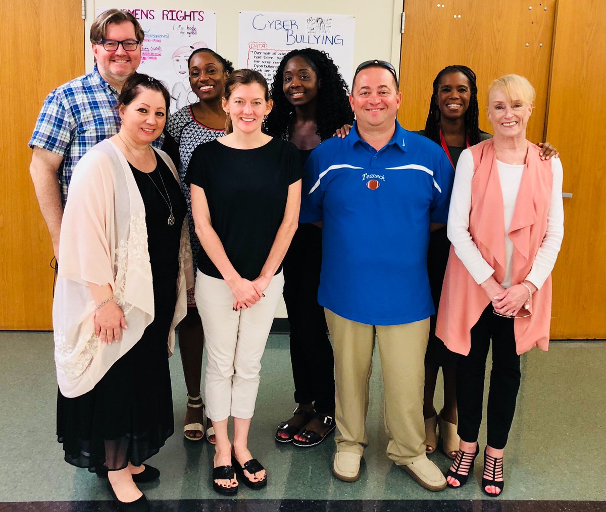 Foundation Training started today!  Thank you to our skilled trainers for leading excellent sessions for our non-tenured teachers on a Saturday!  #teaneckschools #teaneck