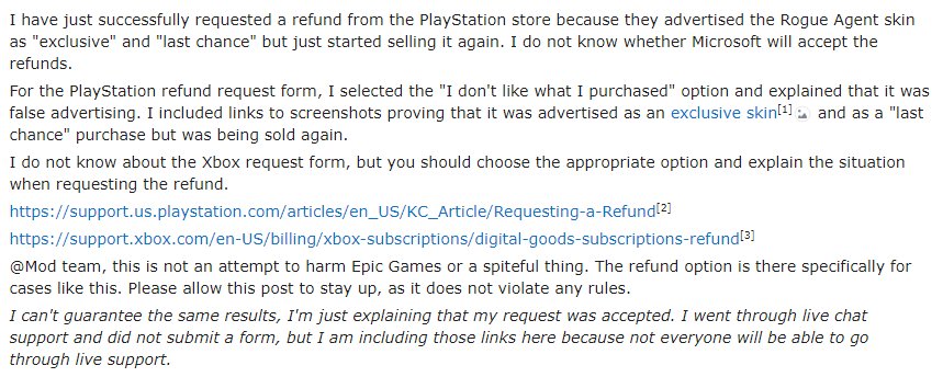 How to refund an Epic Games Store purchase - Billing Support