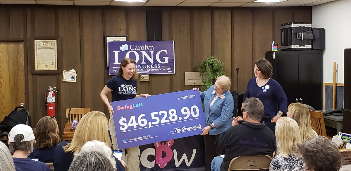 ElectLong's tweet photo. Thank you to @SwingLeft and all of our brothers and sisters in labor out here canvassing and mobilizing our neighbors to #FlipThe3rd! https://t.co/6lX5BLFyE4
