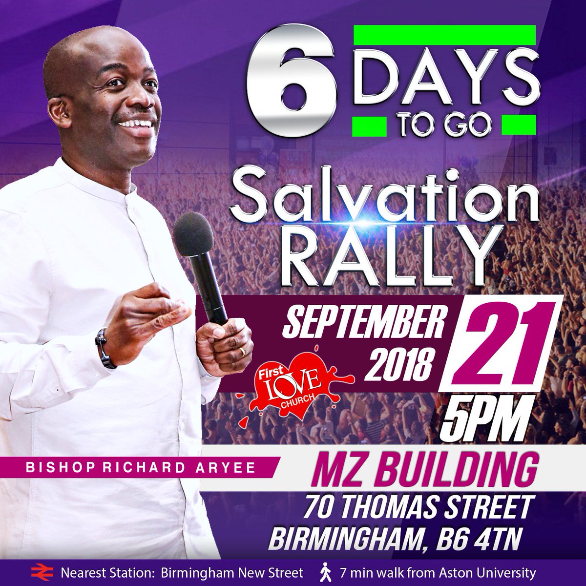 firstloveaston's tweet photo. Our excitement cannot be contained😁‼ 

This MAGNIFICENT event is closer than you think... 💃🏾

Spread the word🗣 and bring all of your friends👫👫

Salvation is coming to town!🎉❤ https://t.co/HCmznsTqcR