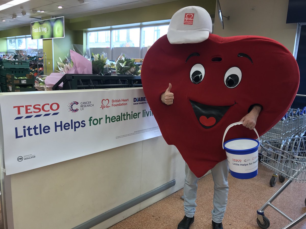 therealgerald73's tweet photo. @TescoLSPAMetro would love to thanks all of the people who designed a  #TescoHeartHeroes they will be up in store all week @TheBHF @Tesco_Midlands #loveleam #beahearthero https://t.co/AJEVQtNyIT