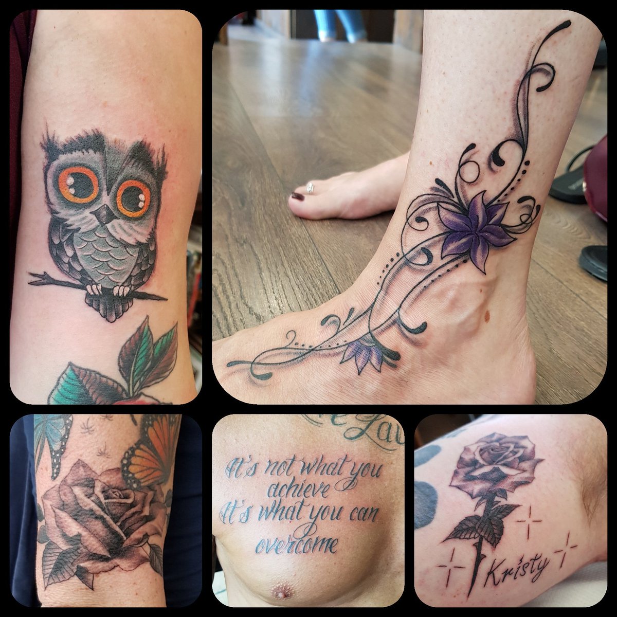 stevetattooer's tweet photo. Few smaller ones done recently! I have some spaces available next week, I'm happy to draw up anything you want or I've loads of designs ready to go. Inbox over any ideas or I'll be back in the shop on Tuesday from 10am. Thanks for looking! #homewardboundtattoo #leighonsea #essex https://t.co/91ad4bMilf