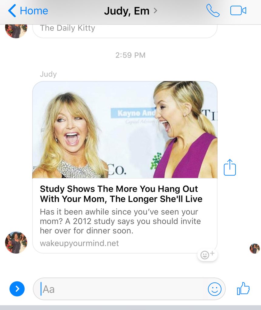 If you’ve ever doubted the existence of Catholic guilt, may I present this Facebook message from my mom: