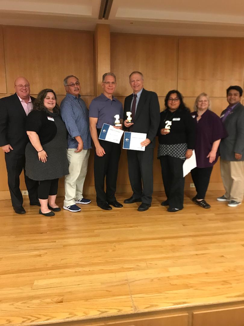 parkridgetoasts's tweet photo. Congratulations to John Benischek and Eric Clarke on their First Place wins at the Area 63 Impromptu Speaking Contest (Evaluation and Table Topics). #impromptuspeaking #parkridgetoastmasters #70yearsandcounting https://t.co/dZTsDGSlxB