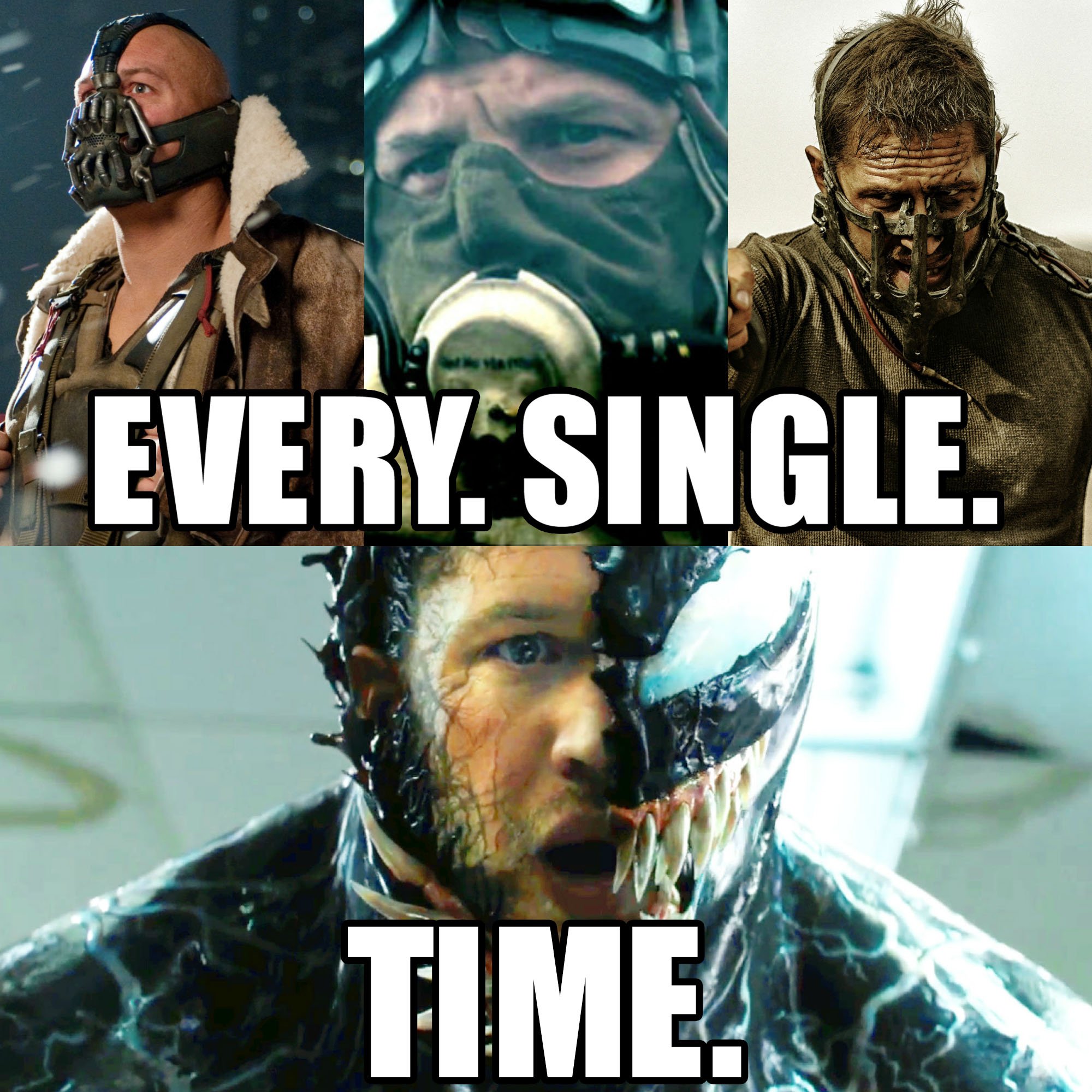 Happy birthday to the man in the mask Tom Hardy ! Which is your favorite of his films? 