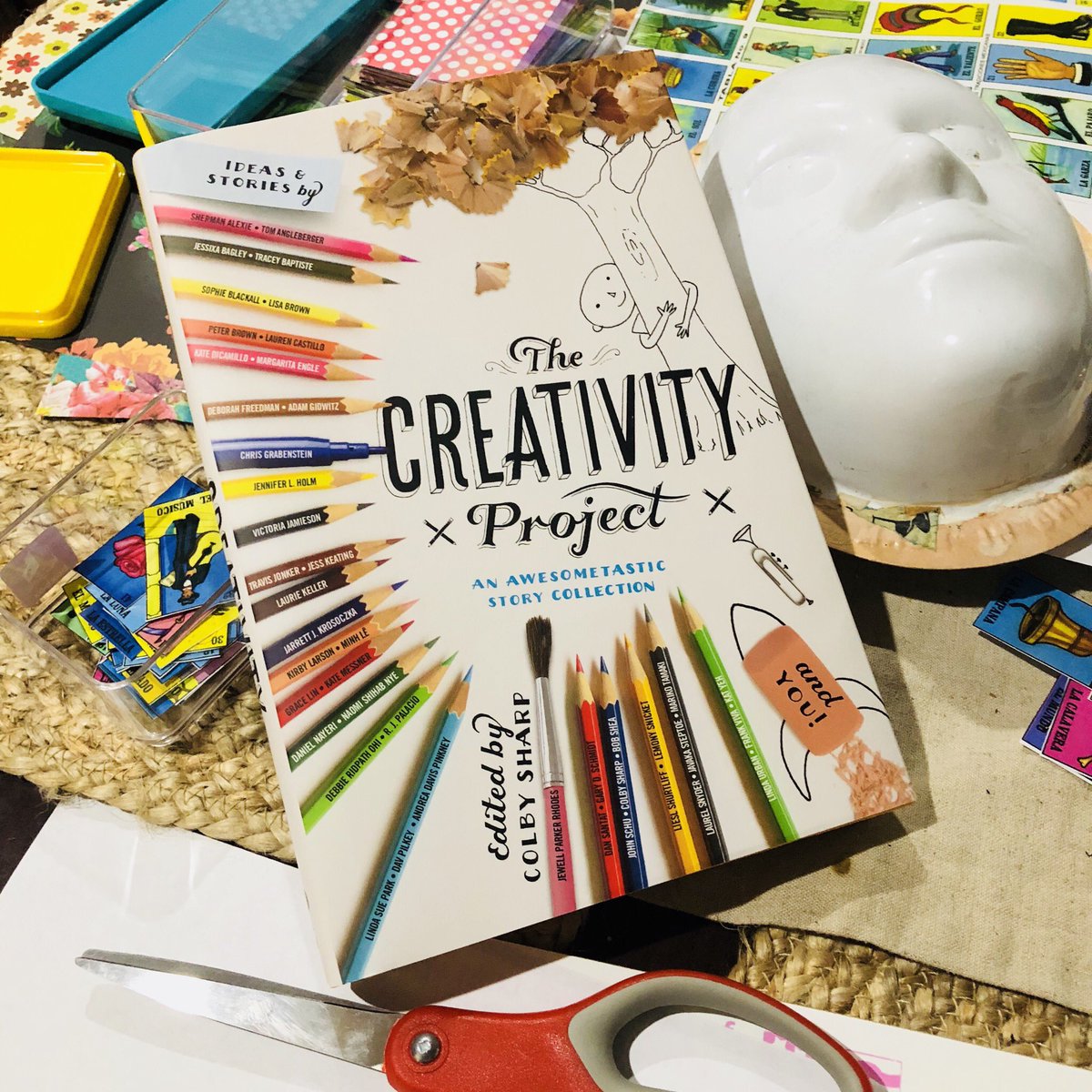 carlawalk5's tweet image. This just arrived and I’m kind of excited. 😀 #thecreativityproject @colbysharp #amazon