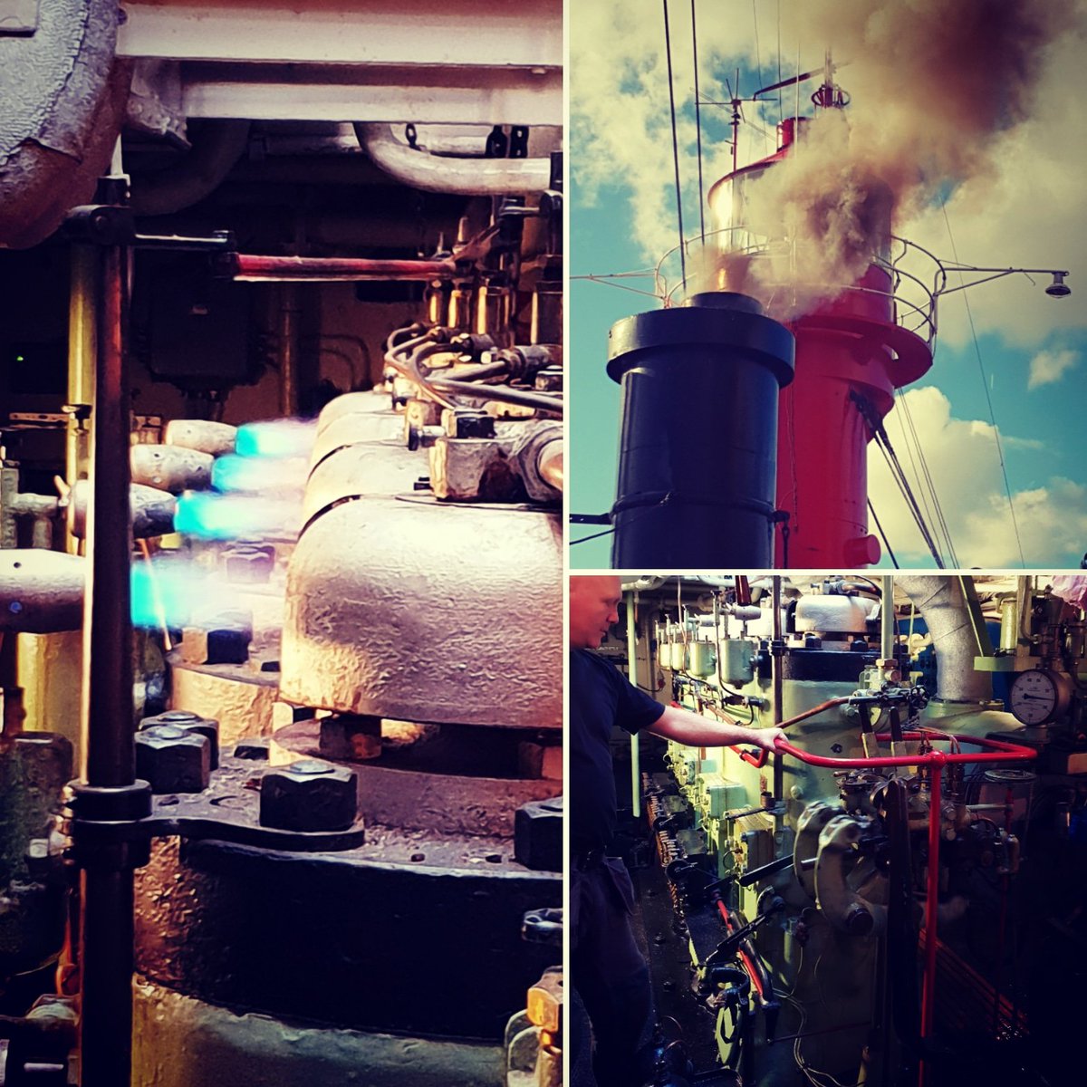 What a beautiful hot-bulb day - but will I ever leave quay....

#lightship #lightvessel #museumship #hotbulbengine #maritimeheritage  #maritimemuseum #fyrskepp #tändkulemotor #maritimtkulturarv