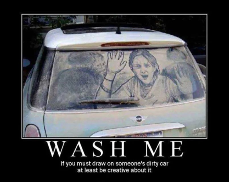 Funny Car Memes on Twitter: "Wash Me! #memes #funny # ...