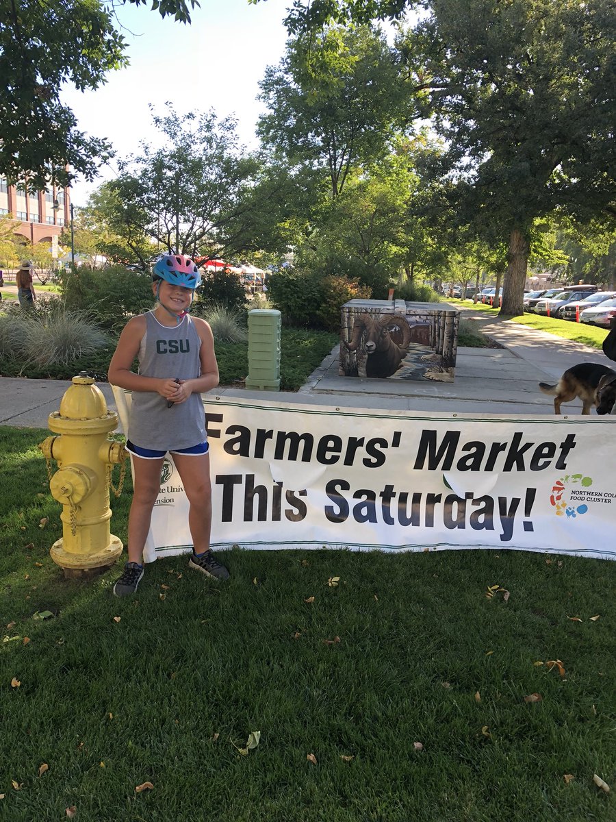 GrindersWinDT's tweet photo. Personal Note: Bike Rides with my favorite partner are even better when we find the Larimer County Farmers Market! #FoCoRocks #LoveMyGirl https://t.co/waLzhRix7o
