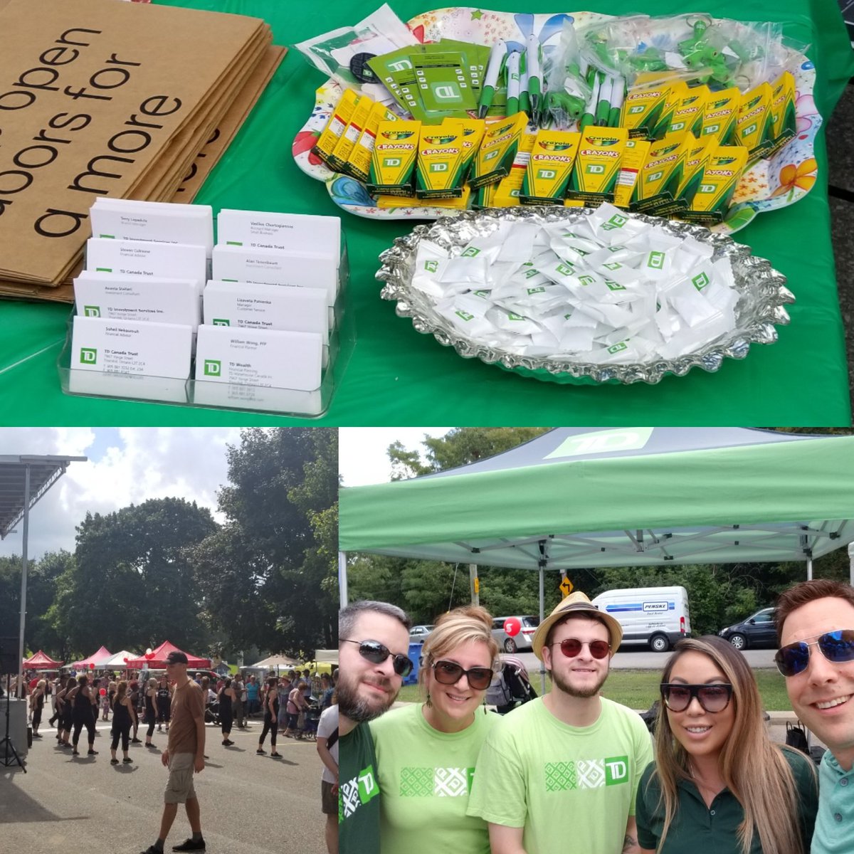 Great day with our TD colleagues at the Thornhill Village Cultural Festival. Honoured to support and connect with the local community! @RyanS_TD <a href="/LapadulaTerry/">Terry Lapadula</a> <a href="/dvhfollowers/">dvhfollowers</a>