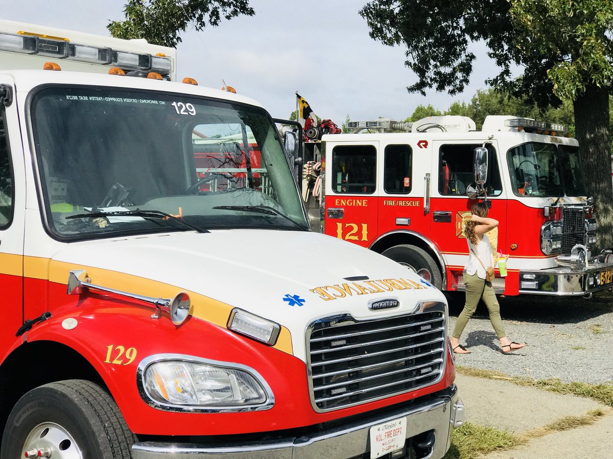 Multiple <a href="/Waldorfvfd/">Waldorf Vol. Fire</a> units have provided fire &amp; ems coverage during the Charles County Fair week. Dedicated service to our community. <a href="/CharlesCoMD/">Charles County Government</a> @ccvfireems