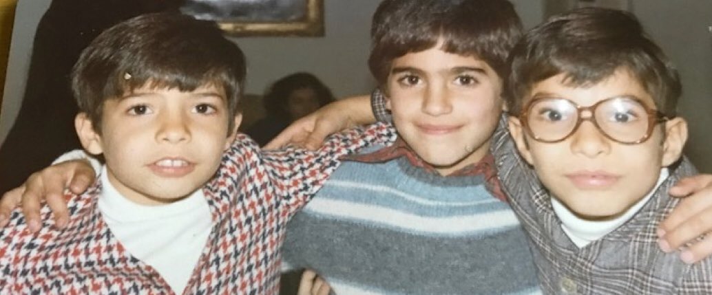 Hadi Partovi on X: "Photos from then and now: @apartovi and I reunited with  our best friend Nima from childhood in Iran after 35 years apart. Nima  Arkani-Hamed is now one of