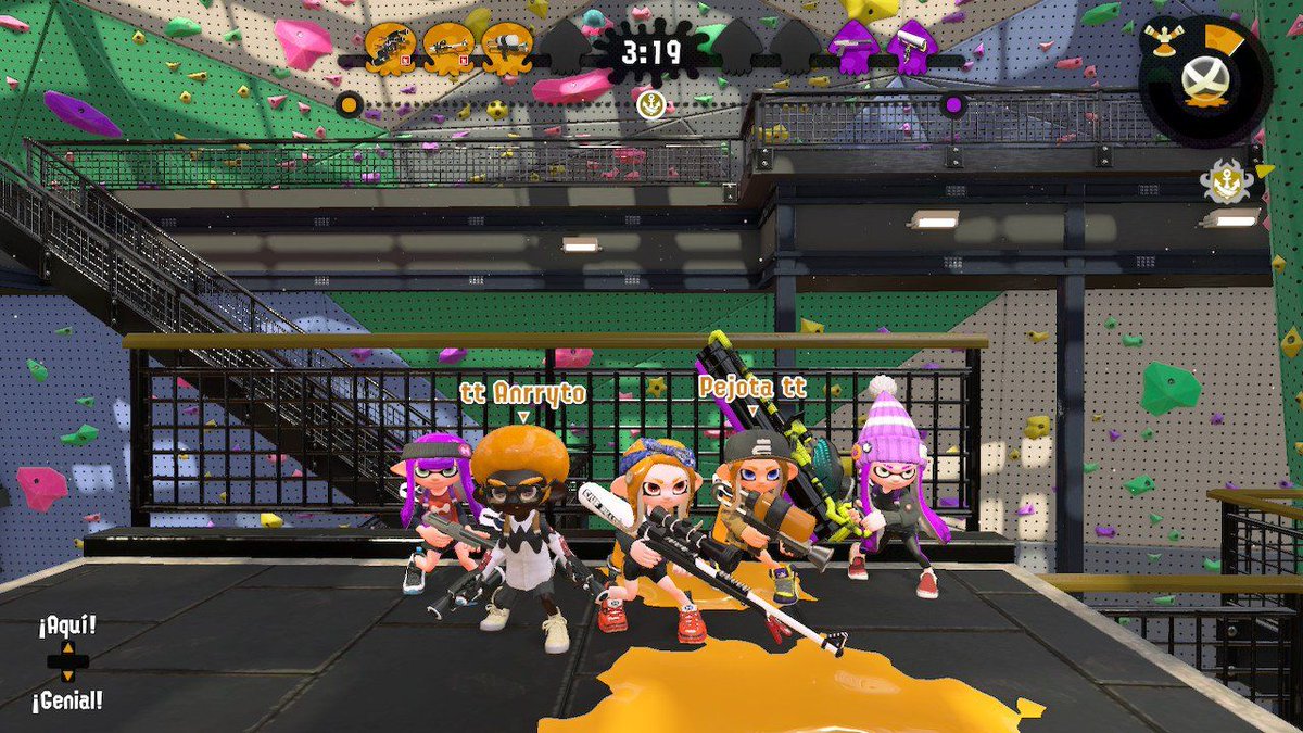 TentatoonTeam's tweet photo. Segundo puesto con un gran sabor a Victoria en One Mode Clash 2 , por @SplatoonEs !! Ggs a todos los que habéis participado y gracias a la organización <3 

@albaprrrr @AntoDeLa6 @BrianBartoky @PabloPejota @mig_spl

#GoTTs https://t.co/gtEsB1dKmD