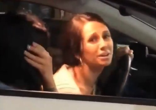 ohioherald's tweet photo. A woman named Sierra Dawn Measelle,now dubbed #parkinglotpatty went on a racist rant against an Asian-American lady. https://t.co/cRlH5W8f1H