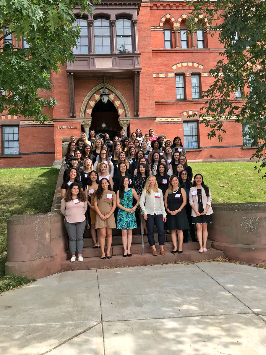 CornellMBA_Adm's tweet photo. #BigRed THANK YOU to all of these outstanding women for joining us this weekend for #JWiB and our #WomenInBusiness Symposium! Hope to see you all in #Ithaca again very soon! ♥️#CornellMBA https://t.co/pcXwORBafy