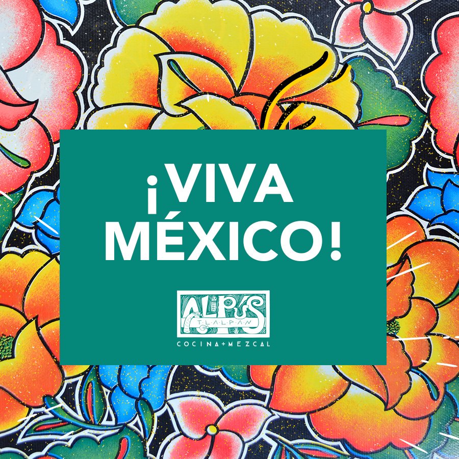 BarraAlipus's tweet photo. ¡Viva la comida mexicana! ¡Viva el mezcal! ¡Viva México! 🇲🇽
#BarraAlipús #QuieroMiAlipús https://t.co/GGwl9ClQ4T
