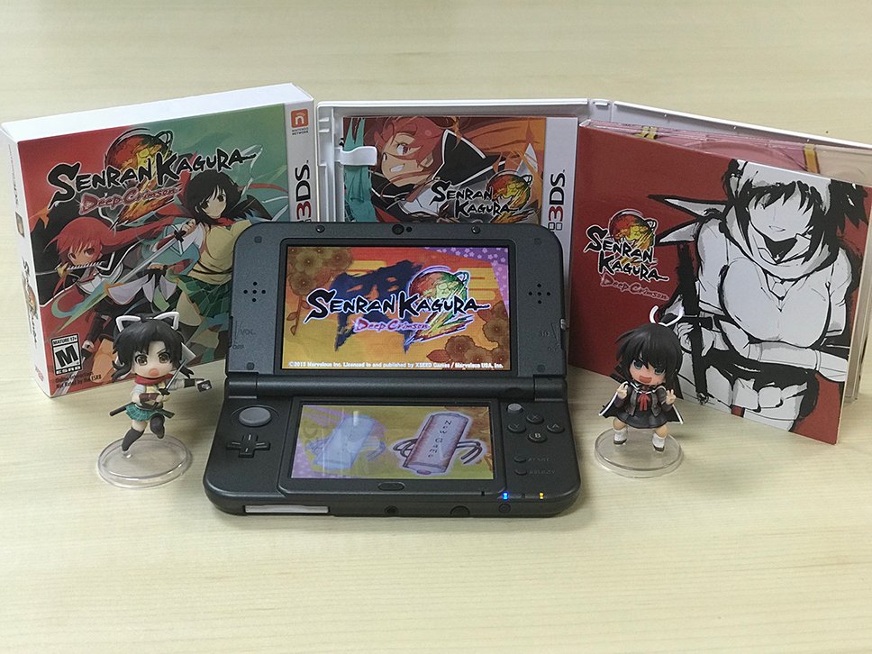  Senran Kagura Deep Crimson 3DS : Video Games