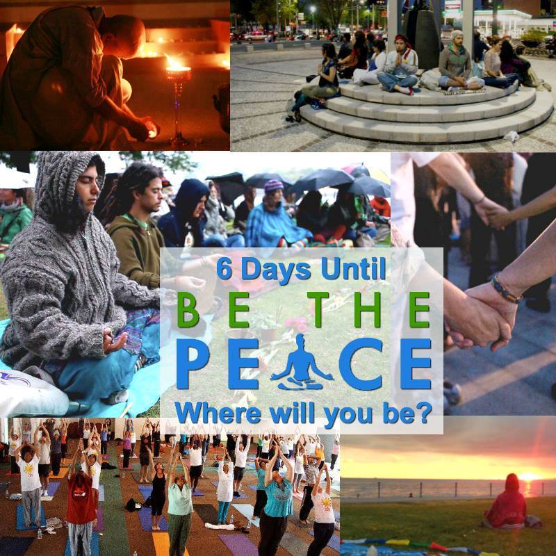 be_the_peace's tweet photo. 6 days until #InternationalDayofPeace and the start of #WorldPeaceWeekend! How will you #BeThePeace and #WagePeace? https://t.co/AIeGeqii8s