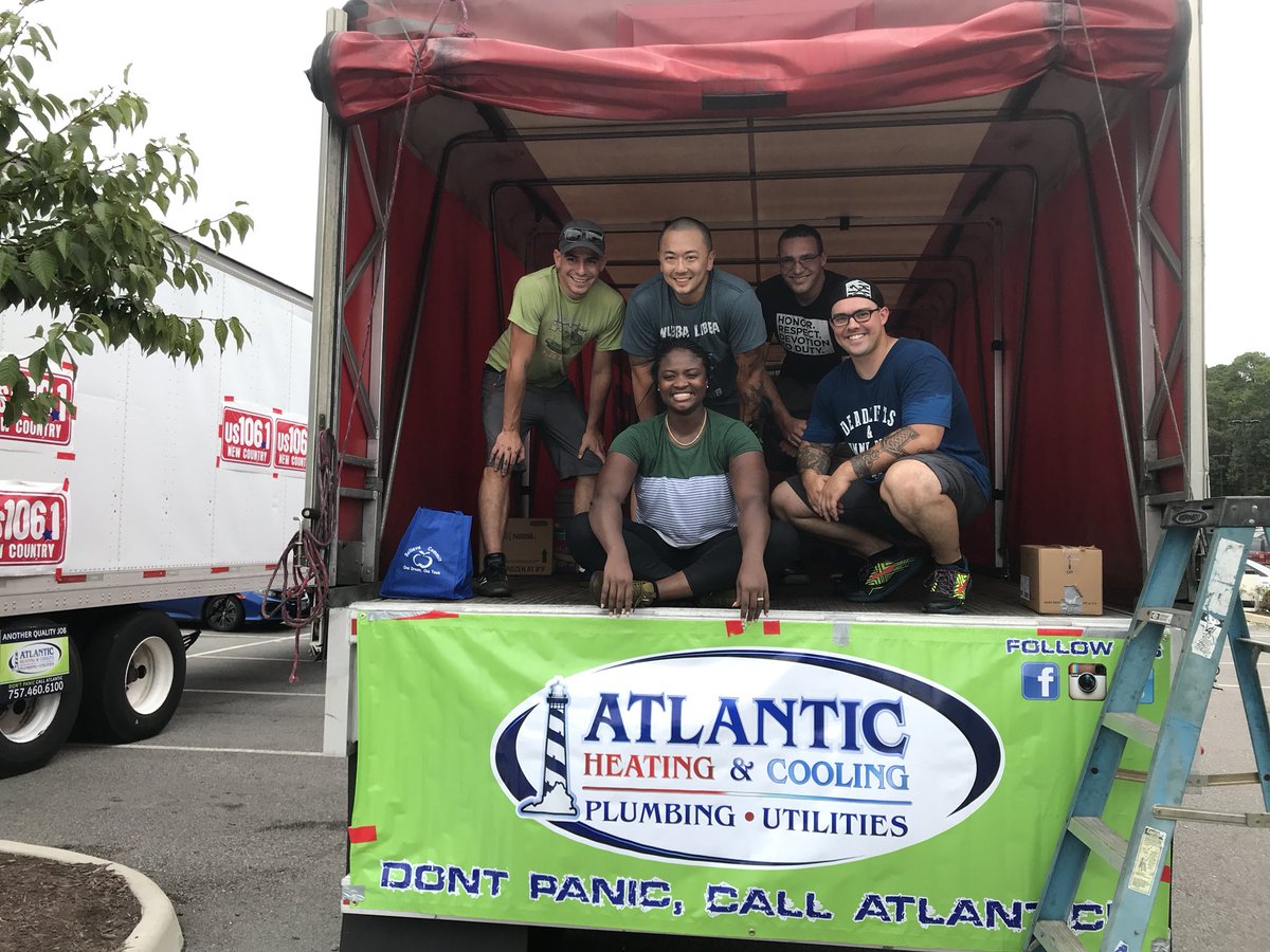 Props to the <a href="/USCG/">U.S. Coast Guard</a> for coming and helping us as we collect supplies for Hurricane Florence Relief