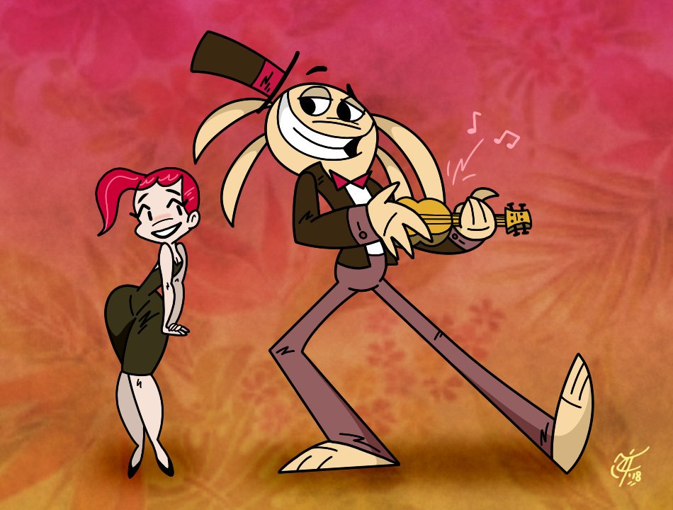 ScooterDoodles's tweet photo. Here's some birthday gift-art for an awesome artist and animator, @JoTheZette. "Monkey Rag" is one of my favorite animated shorts. Happy Birthday, Jo! #MonkeyRag https://t.co/bxen4TtWRi