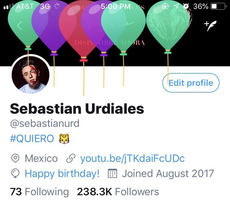sebastianurd's tweet photo. Tengo globitos en mi perfil wujuuu!🤩🎈 https://t.co/wmJSDocBFR