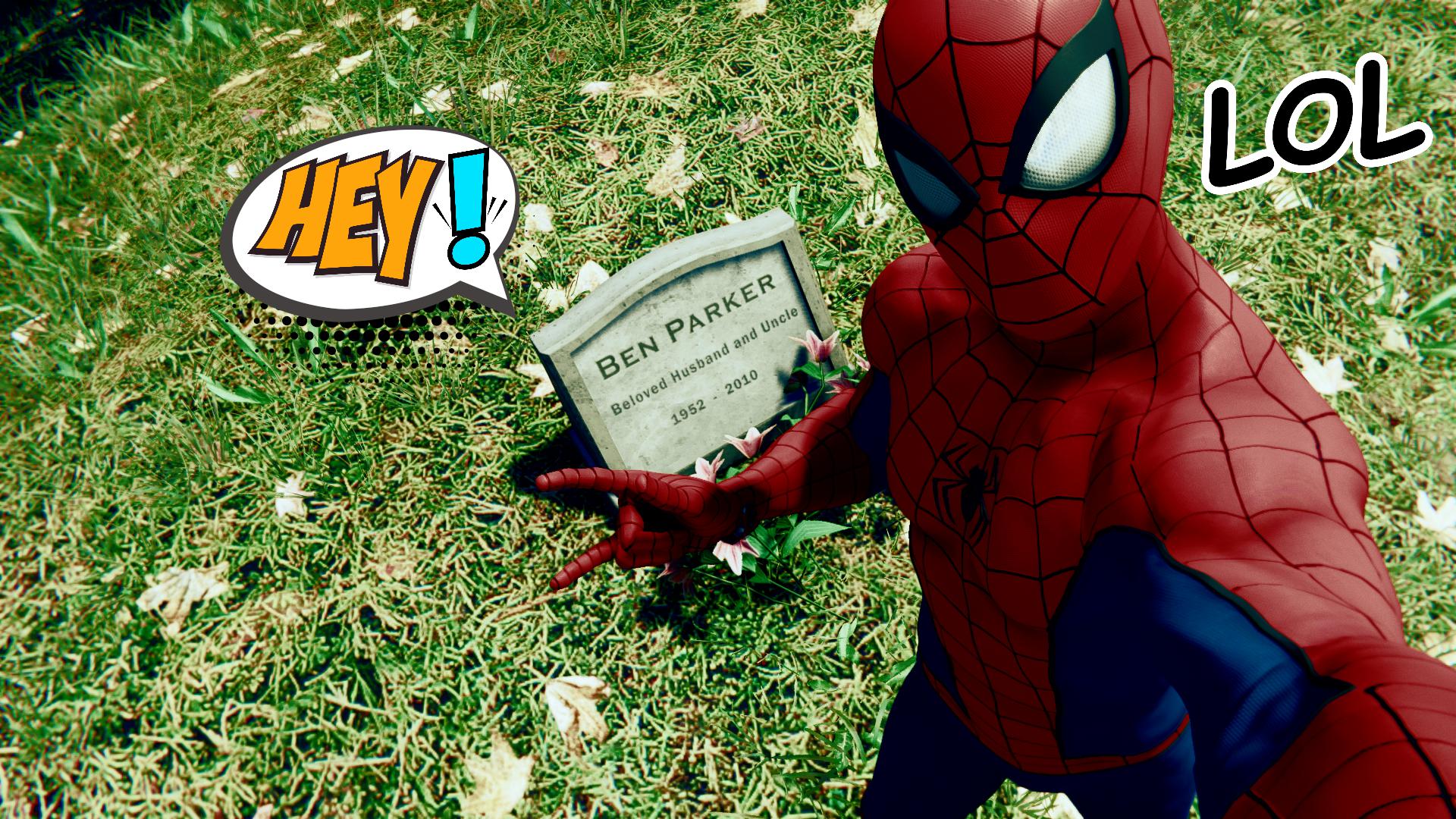 CG1989 Twitter: "Hi Uncle Ben #SpiderManPS4 #PS4share #PS4 #SpiderMan https://t.co/QoIAAPfKpx" /