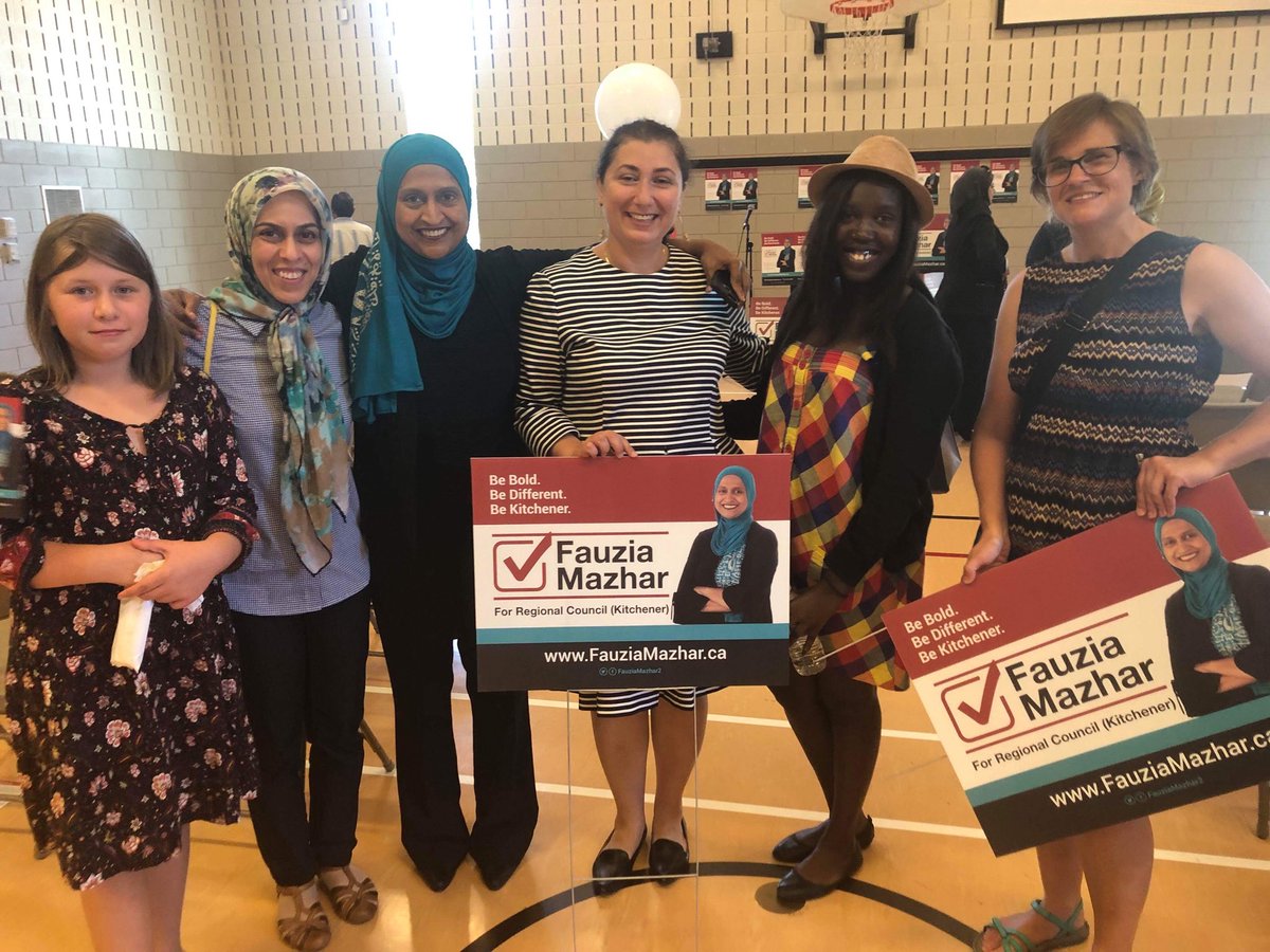 fauziamazhar2's tweet photo. Thank you to everyone who attended #fauzia4regionalcouncil launch today. #BeBoldBeDifferentBeKitchener https://t.co/3ZjRVKeecL
