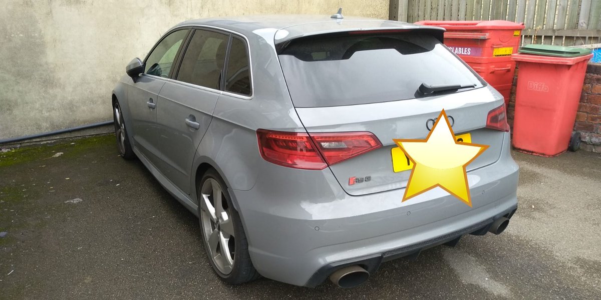 MotorwayMartin1's tweet image. This vehicle, that had been stolen in a burglary in #Harrogate was followed by @NPASCarrGate and three arrested from it by #team1 @WYP_RPU vehicle recovered. #Teamwork #NPAS999