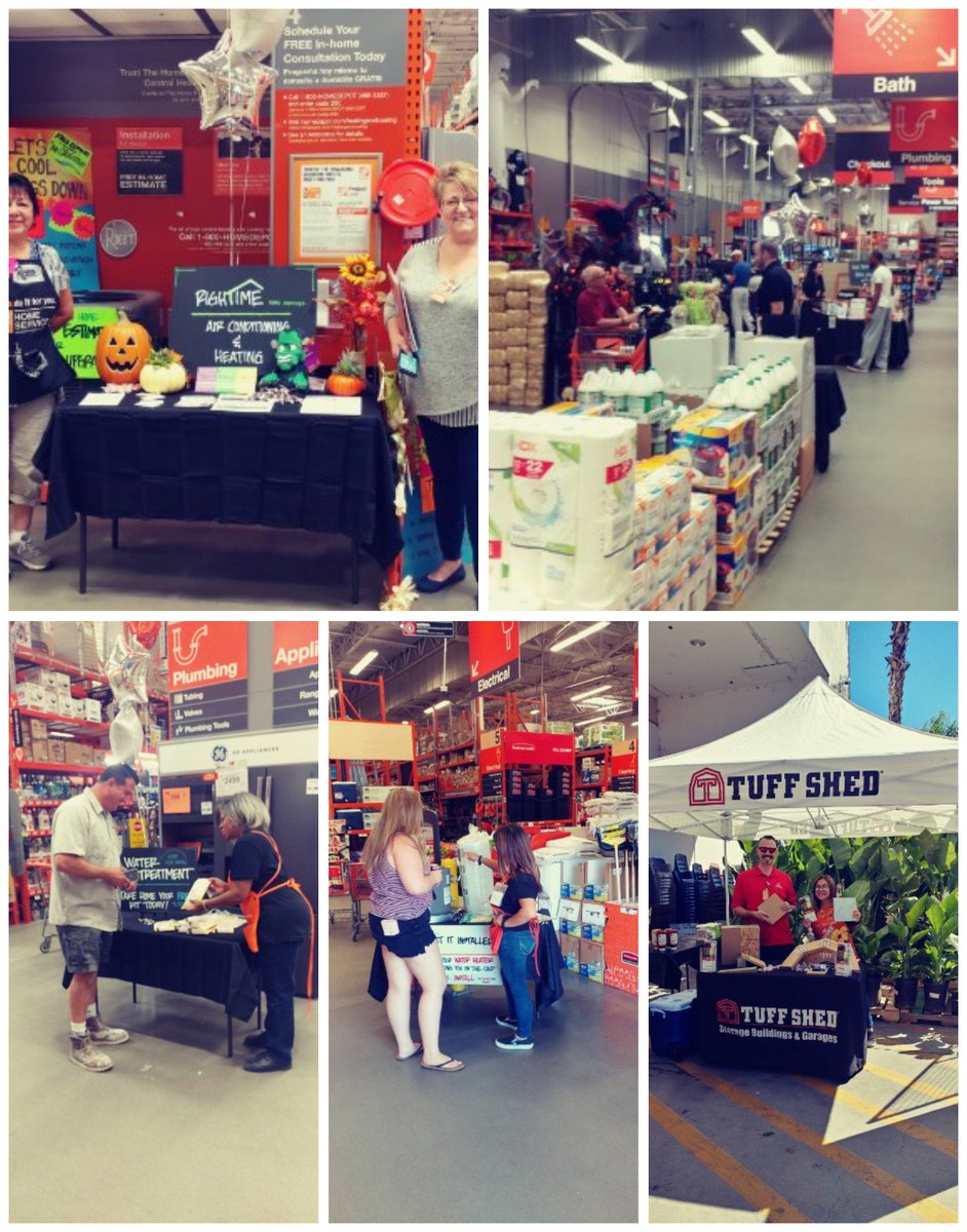 THD6665's tweet photo. A special thank you goes out to our service providers who helped make our " ready for the holidays" service event a success.#Rightime#carpet pros#highdefinition #andrewlauren# #Tuff shed#                                     #HDE/HDI &amp;ms.charlenewhodrovewatertreatment.. https://t.co/kUhQh72v7x
