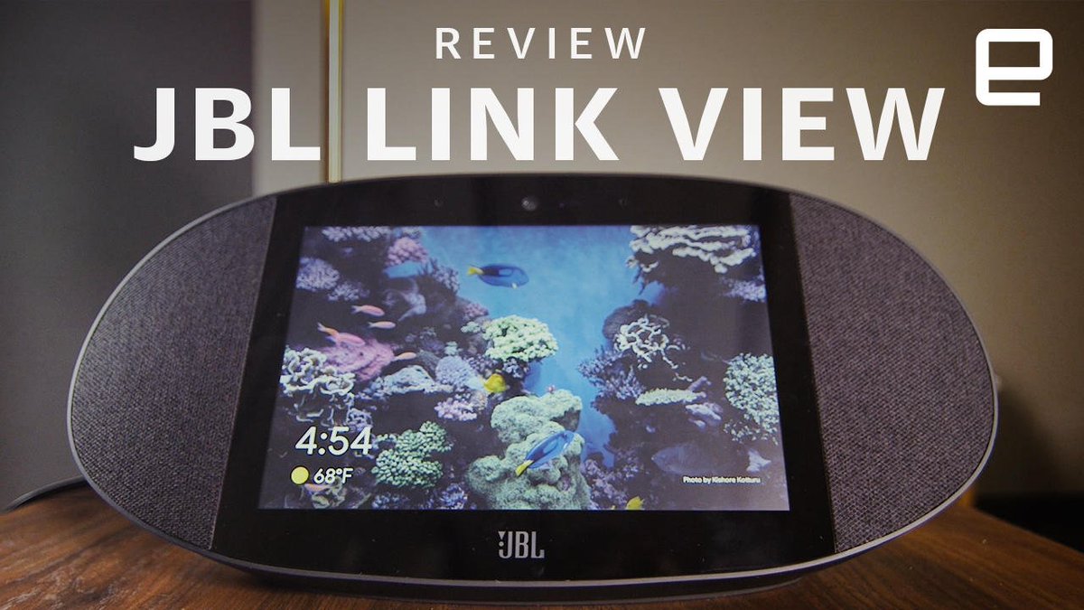 JBL Link View: A Google Smart Display that puts audio centerstage engt.co/2Omk1ir https://t.co/LXnbPFud0T