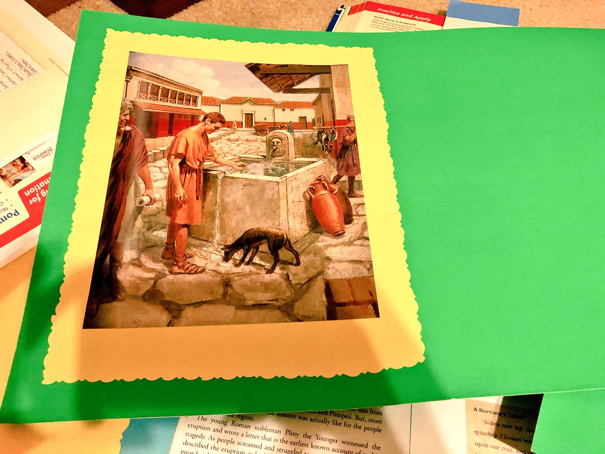 teacherterrazas's tweet image. An art exhibit coming near you at E. T. Wrenn MS in ELAR!  #schematheory #thedogofpompeii #louisuntermeyer #creativelife #interdisciplinary