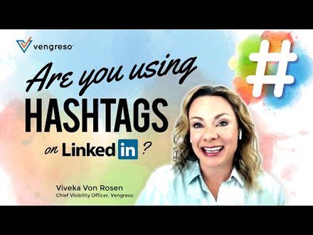 .@LinkedIn is quietly rolling out new #Hashtag Communities on your desktop’s LinkedIn homepage. @LinkedInExpert shares all the details in this #video.

#LinkedInUpdates @GoVengreso #SellingwithLinkedIn #DigitalSales bit.ly/2ocGanT