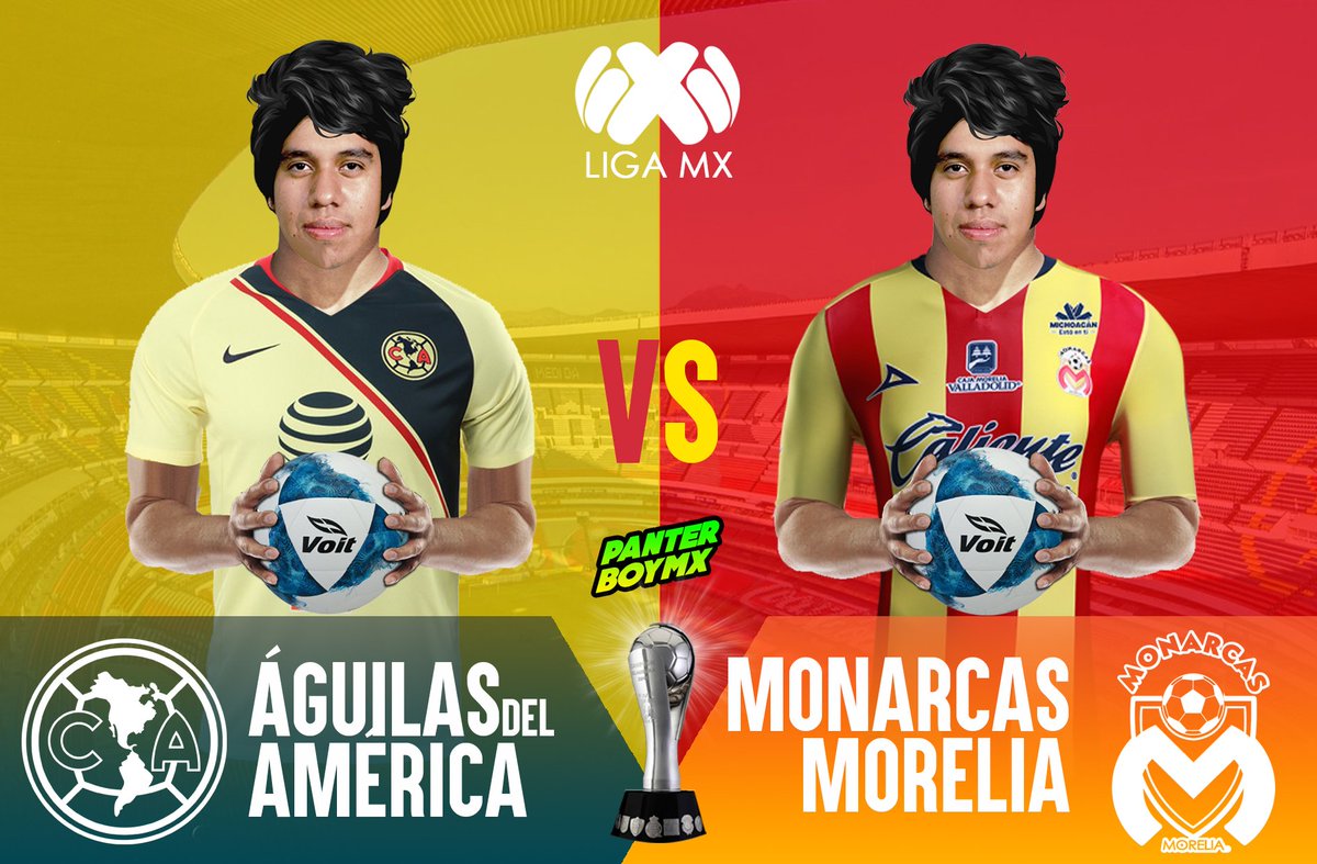 panterboymxfc's tweet photo. 🇲🇽⚽️🏆 | @LIGABancomerMX 

#Jornada9 | #AMEvsMOR 

@ClubAmerica 🇲🇽 vs @FuerzaMonarca 🇲🇽

#ÁguilasDelAmérica 🦅 vs #MonarcasMorelia 👑
#América ⚽️ vs #Morelia ⚽️

#Apertura2018 #LigaMX #VamosAmérica #SiempreÁguilas 

#panterboymx https://t.co/IsnJwtQgvJ