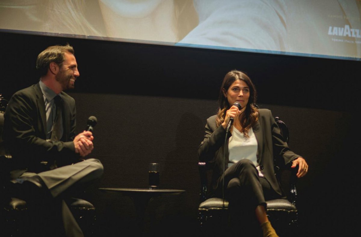 palacecinemas's tweet photo. Grazie Valeria for such a wonderful Q&A at Melbourne’s #PalaceComo! @ItalianFF’s ‘There’s No Place Like Home’ keeps winning the hearts of Australians around the country, more sessions at https://t.co/kL4DfuAvh6 https://t.co/0MiFi3F38s