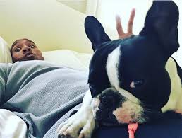 ImprintedByHer's tweet photo. Catching @AcceptMyFate and our dog in bed ,So cute, My boys . https://t.co/o4Muziizwy