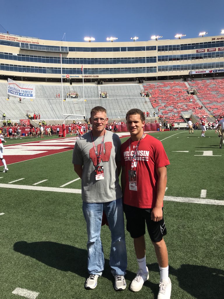 Ronde Worrels on Twitter "Great visit to Wisconsin today! Thanks coach