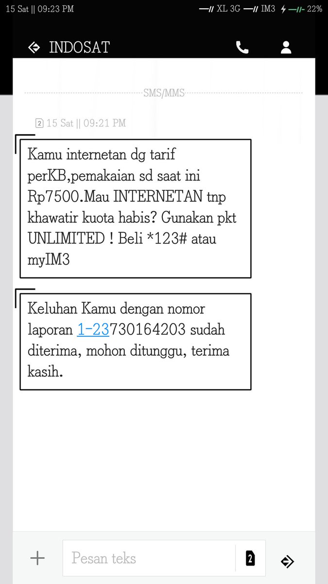 Qthink_Vinia's tweet photo. @IndosatCare maling pulsa .
Maling nyolongnya cepet bngt . Paketan belom abis . Nyolong pulsa cepet bngt langsung 0. https://t.co/rfKOeIHFcd