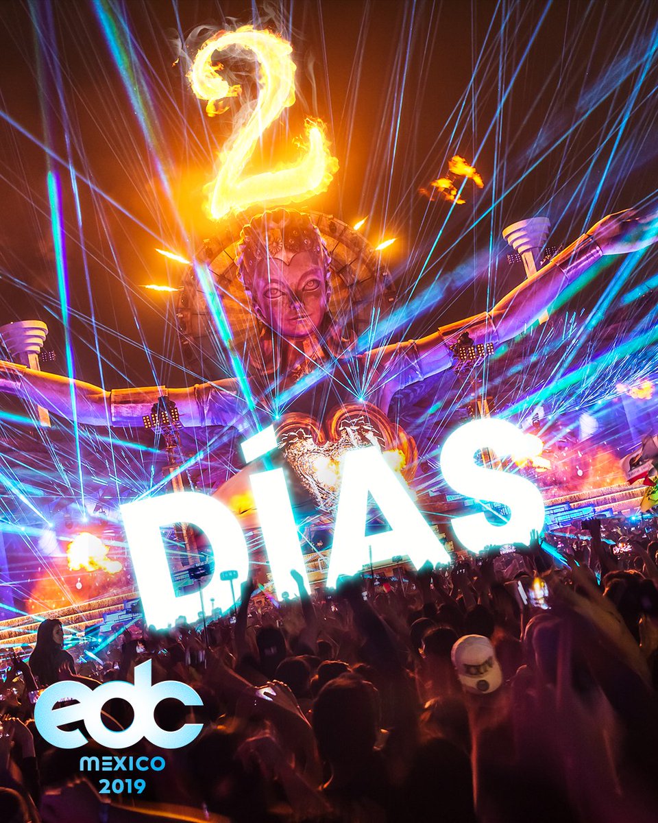 🎆¡Prepárense Headliners! Que estamos a nada que inicie la preventa Citibanamex para #EDCMéxico 2019.🎆