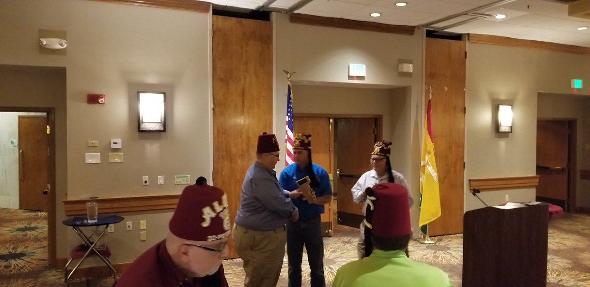 brian_rushlow's tweet photo. @AleppoShriners northeast banquet. Congrats to several units and @AleppoShriners for winning awards! #shriners #itsallaboutthekids https://t.co/OBgMaKjWwi