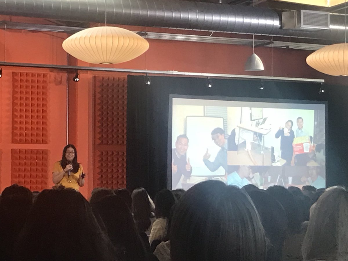 DilaraKececi's tweet photo. And the most inspiring YC partner for me - and for all the female founders in gaming I guess - finally @hollyhliu is on the stage with her story and tips of building something people want. @kabam #FFCSV @ycombinator https://t.co/M6JPxsHETH