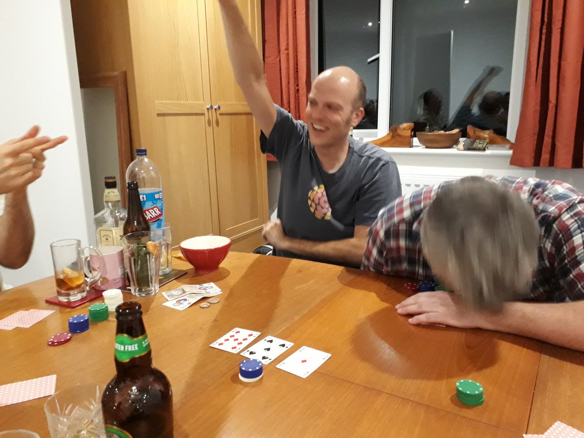 #GatheringofBrett took a very funny turn with poker and whiskey!