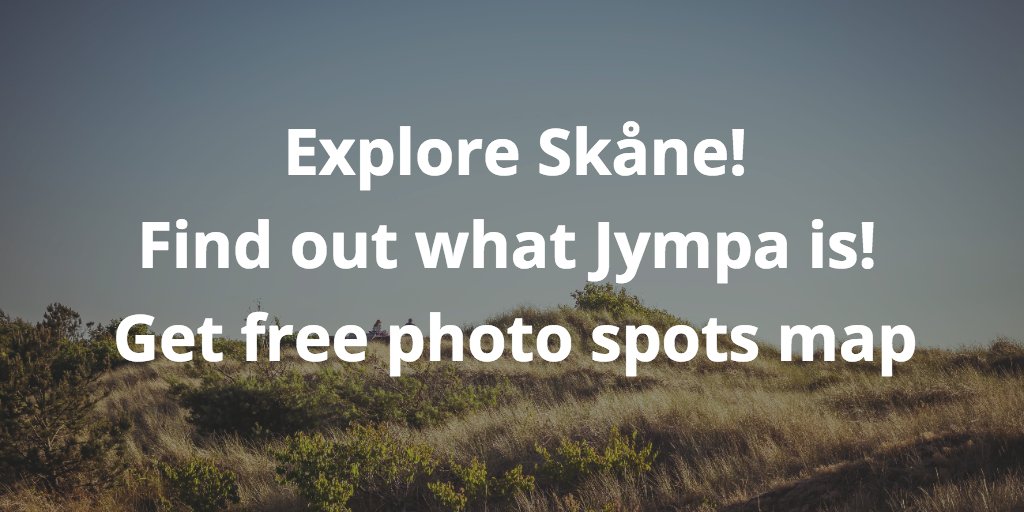 liveoutersphere's tweet photo. Find out what Jympa is and get a free photo spots map of Skåne https://t.co/iFcHjAqeG6 via @oliverbock by @HelgaHeiniTour #photomap #sweden #jympa https://t.co/AsLef166vA
