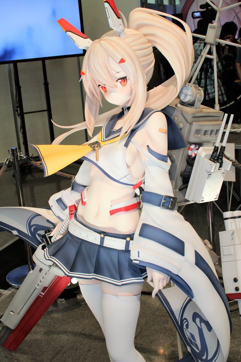 アズールレーン1周年記念イベント④ 沢山の人が集まっていた等身大綾波