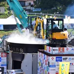 さぁ他県民よ、みよw　これこそ本場の特大芋煮会だぞw　