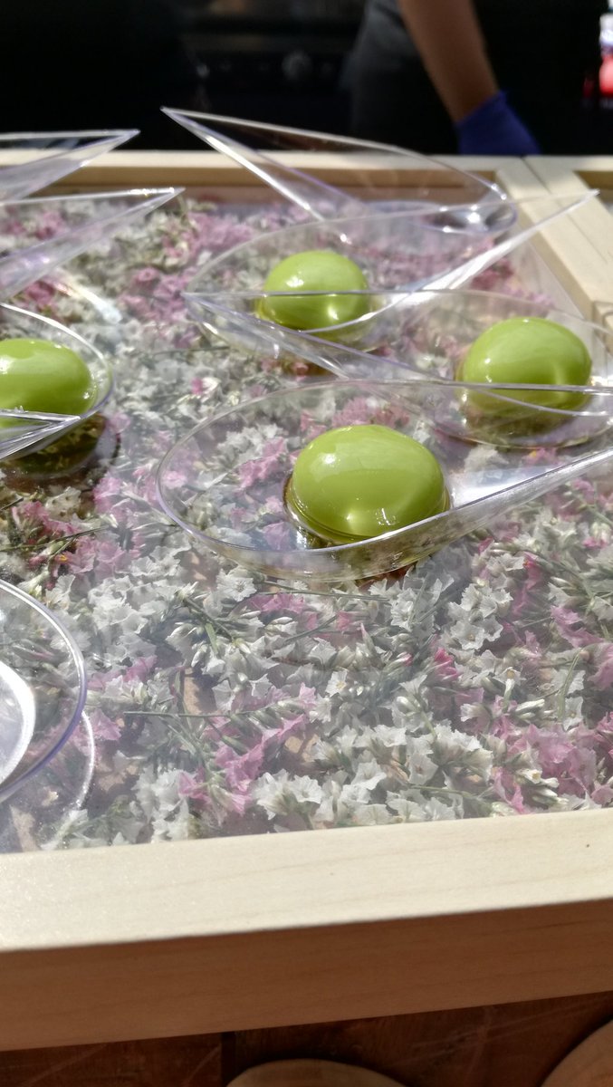 El company i conseller @ChakirelHomrani hs vingut avui a Sant Esteve de les Roures a veure la fira de gastronomia rourenca