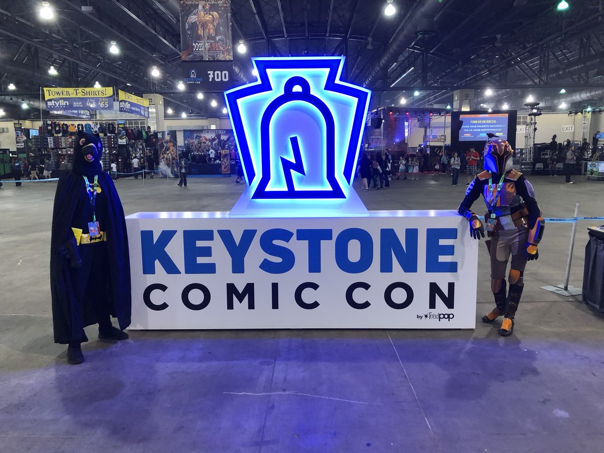 swgeekgirl's tweet photo. #keystonecomiccon2018 https://t.co/LtCnx6Kd13