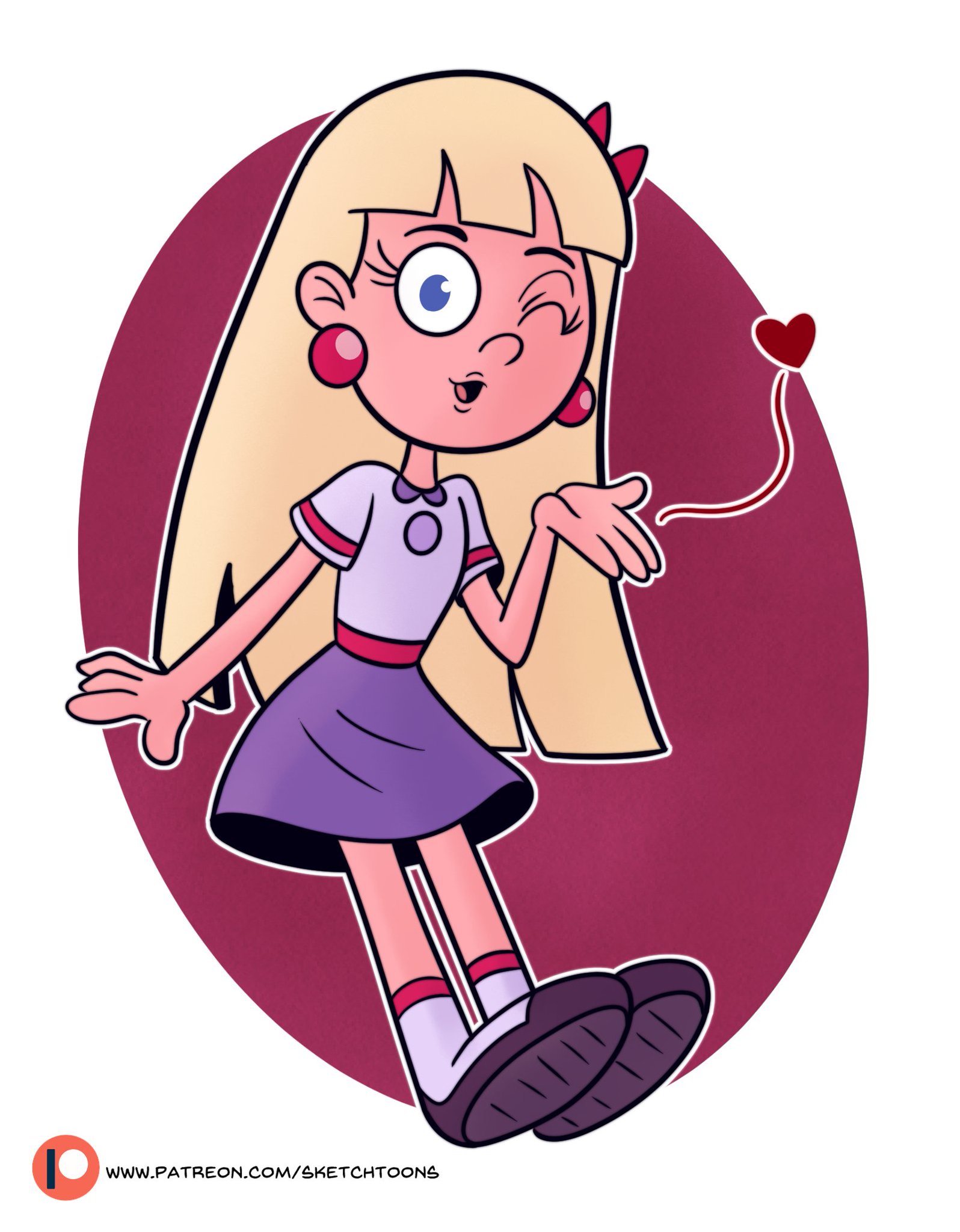 Sketchtoons on Twitter: "Too Loud Day 5 Now is Sarah with "H" and the